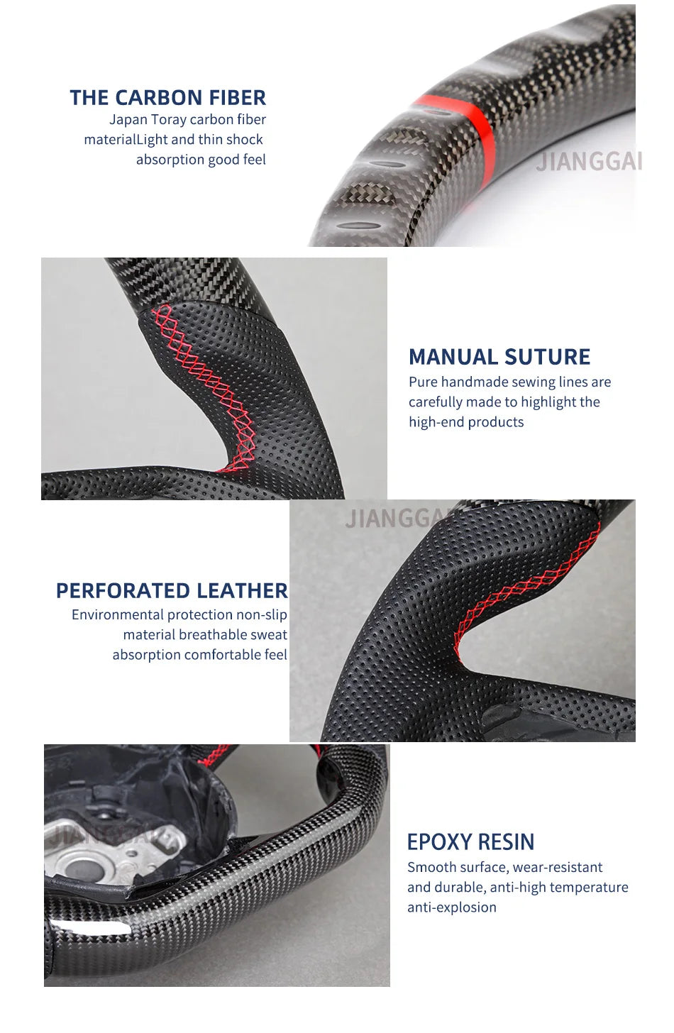 Carbon Fiber Steering Wheel For Audi RS3 RS4 RS5 RS6 RS7 2012-2016 S3 2014-2017 S4 2013-2015 S5 2012-2016