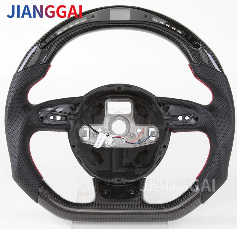 Carbon Fiber Steering Wheel For Audi RS3 RS4 RS5 RS6 RS7 2012-2016 S3 2014-2017 S4 2013-2015 S5 2012-2016