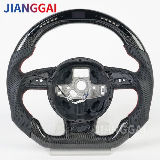 Carbon Fiber Steering Wheel For Audi RS3 RS4 RS5 RS6 RS7 2012-2016 S3 2014-2017 S4 2013-2015 S5 2012-2016