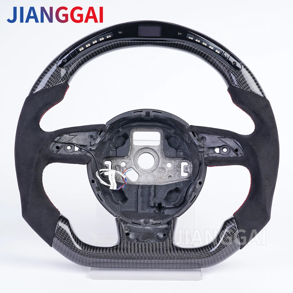 Carbon Fiber Steering Wheel For Audi RS3 RS4 RS5 RS6 RS7 2012-2016 S3 2014-2017 S4 2013-2015 S5 2012-2016