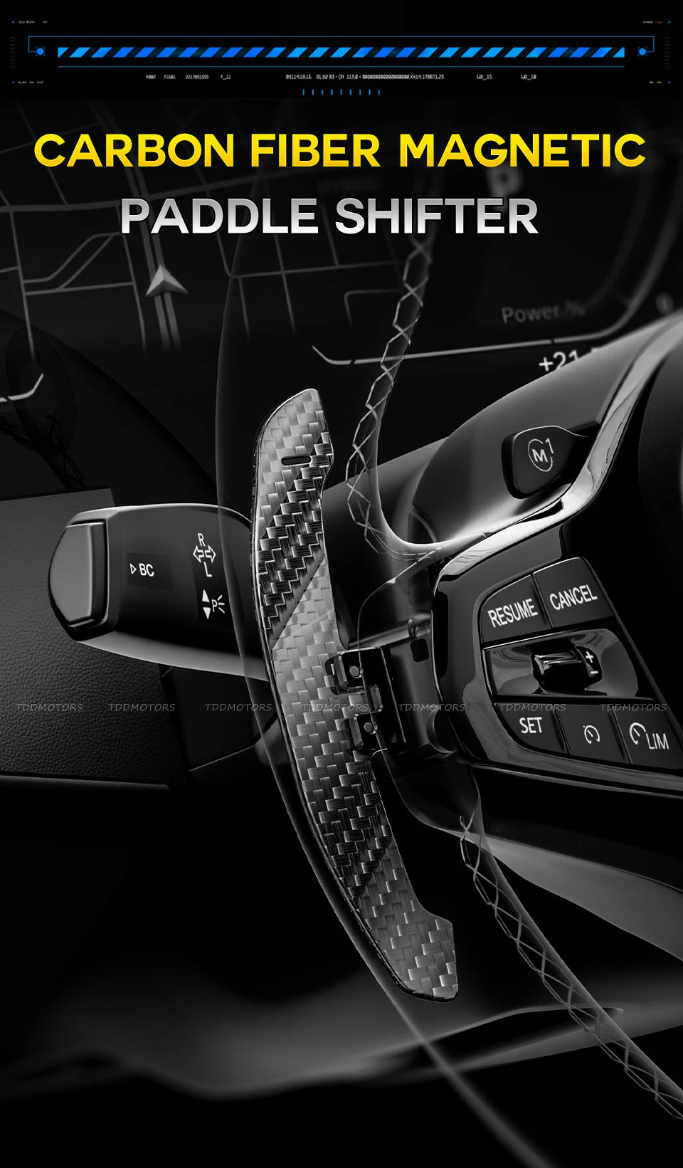 Magnetic Carbon Fiber Paddle Shifters For Audi B8 B8.5 B9 C8 A1 A3 A5 A8 Q2 Q3 Q4 Q5 Q7 Q8 S1 S2 S3 S4 S5 SQ5 RS3 RS4 RS5 RSQ5