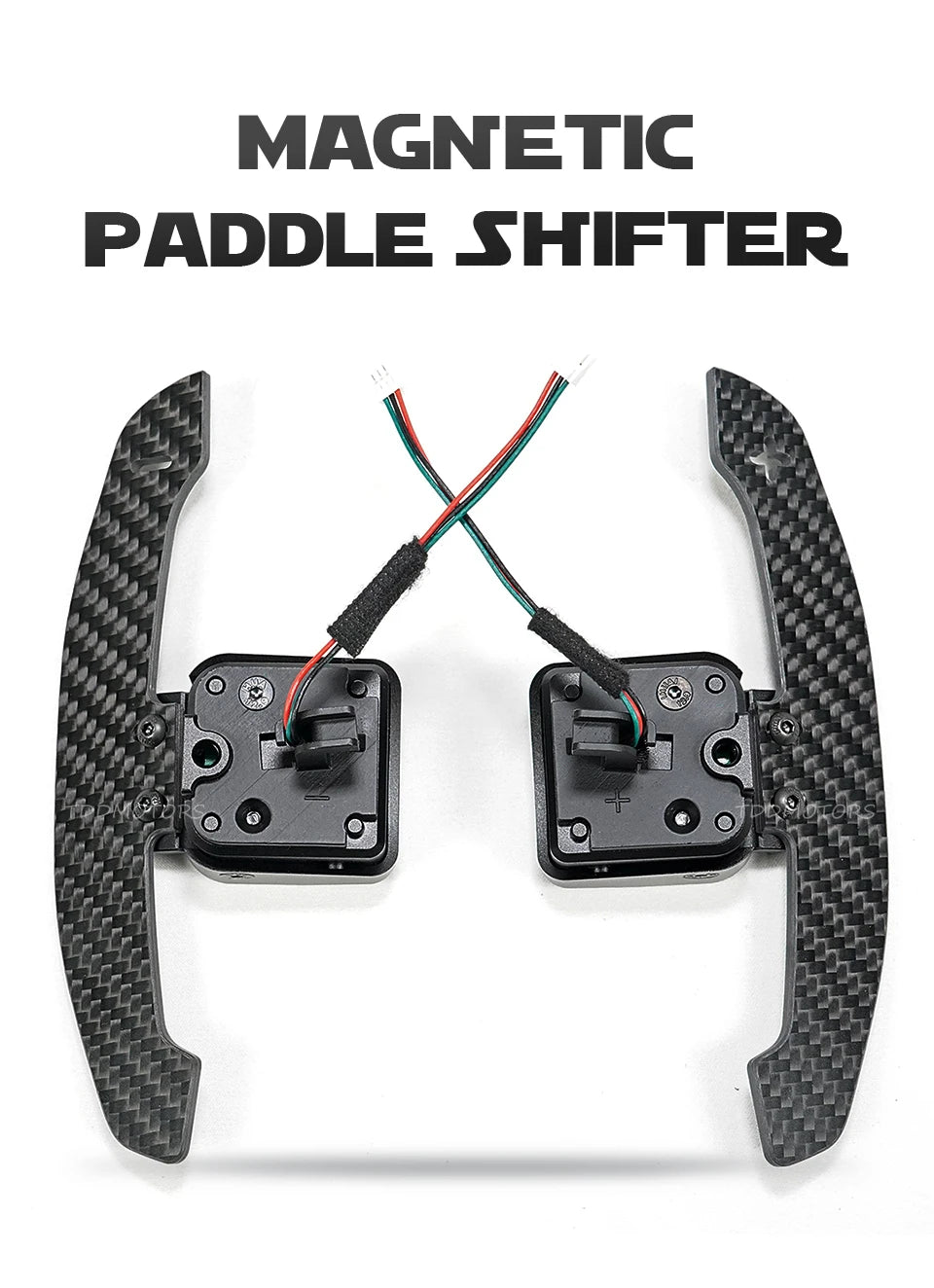 TDD Magnetic Carbon Fiber Paddle Shifter For Audi A1 A3 A5 A8 Q3 Q4 Q5 Q7 Q8 S1 S3 S5 SQ5 SQ8 RS3 RS5 RSQ5 Shift Paddle
