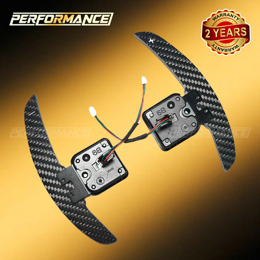 TDD Magnetic Carbon Fiber Paddle Shifter For Audi A1 A3 A5 A8 Q3 Q4 Q5 Q7 Q8 S1 S3 S5 SQ5 SQ8 RS3 RS5 RSQ5 Shift Paddle