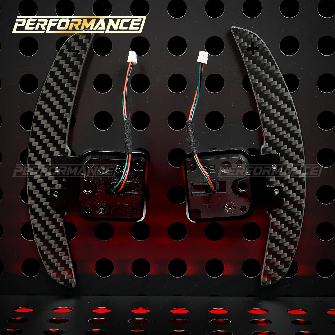 TDD Magnetic Carbon Fiber Paddle Shifter For Audi A1 A3 A5 A8 Q3 Q4 Q5 Q7 Q8 S1 S3 S5 SQ5 SQ8 RS3 RS5 RSQ5 Shift Paddle
