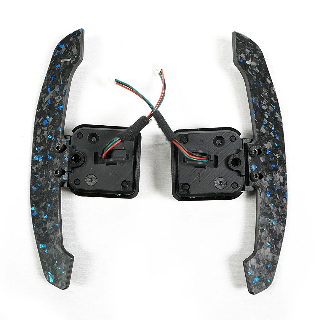 Magnetic Carbon Fiber Paddle Shifters For Audi B8 B8.5 B9 C8 A1 A3 A5 A8 Q2 Q3 Q4 Q5 Q7 Q8 S1 S2 S3 S4 S5 SQ5 RS3 RS4 RS5 RSQ5