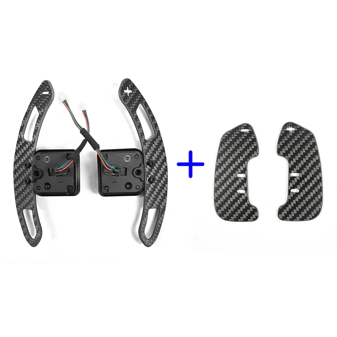 Magnetic Carbon Fiber Paddle Shifters For Audi B8 B8.5 B9 C8 A1 A3 A5 A8 Q2 Q3 Q4 Q5 Q7 Q8 S1 S2 S3 S4 S5 SQ5 RS3 RS4 RS5 RSQ5