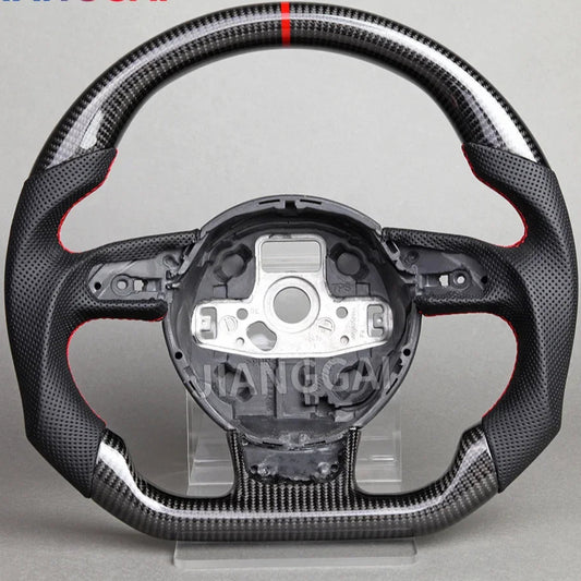 Carbon Fiber Steering Wheel For Audi RS3 RS4 RS5 RS6 RS7 2012-2016 S3 2014-2017 S4 2013-2015 S5 2012-2016